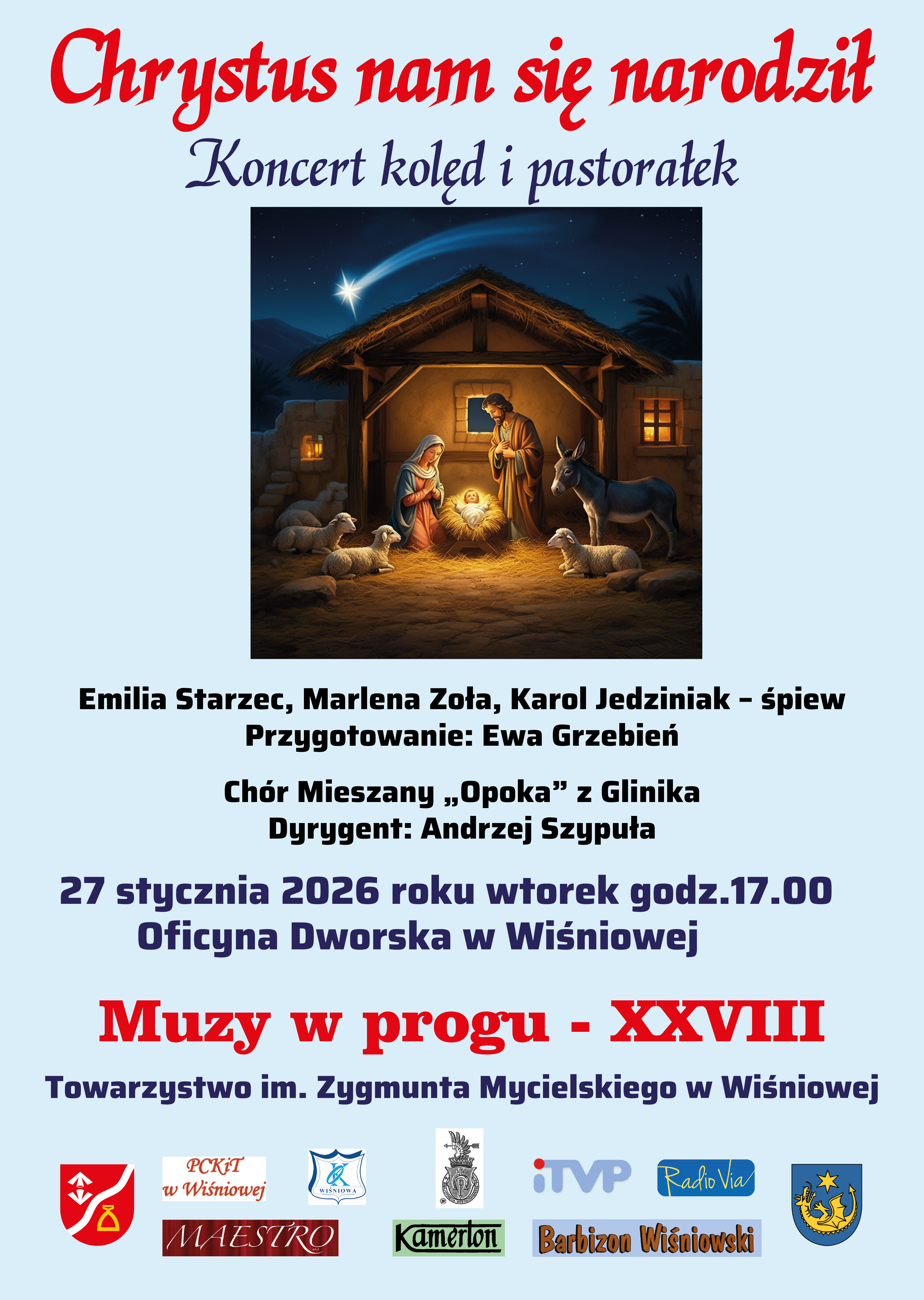 plakat koncert kolęd